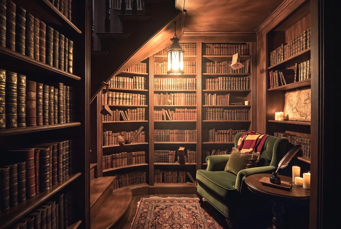 découvrez comment transformer un sous-escalier en un espace magique et fonctionnel, inspiré par l'univers d'harry potter, grâce à des idées créatives et des aménagements astucieux.